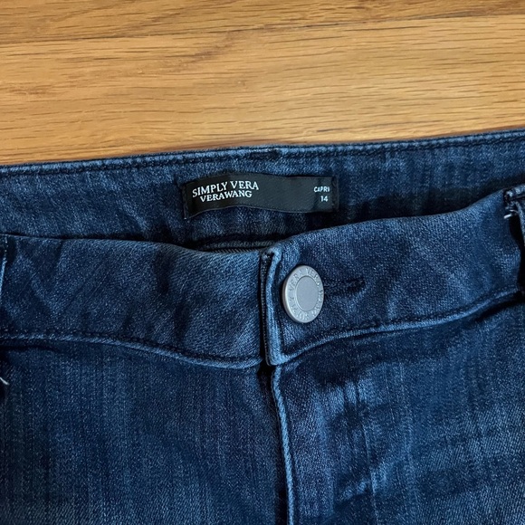Simply Vera Vera Wang Sz 14 Jeans - Picture 3 of 5
